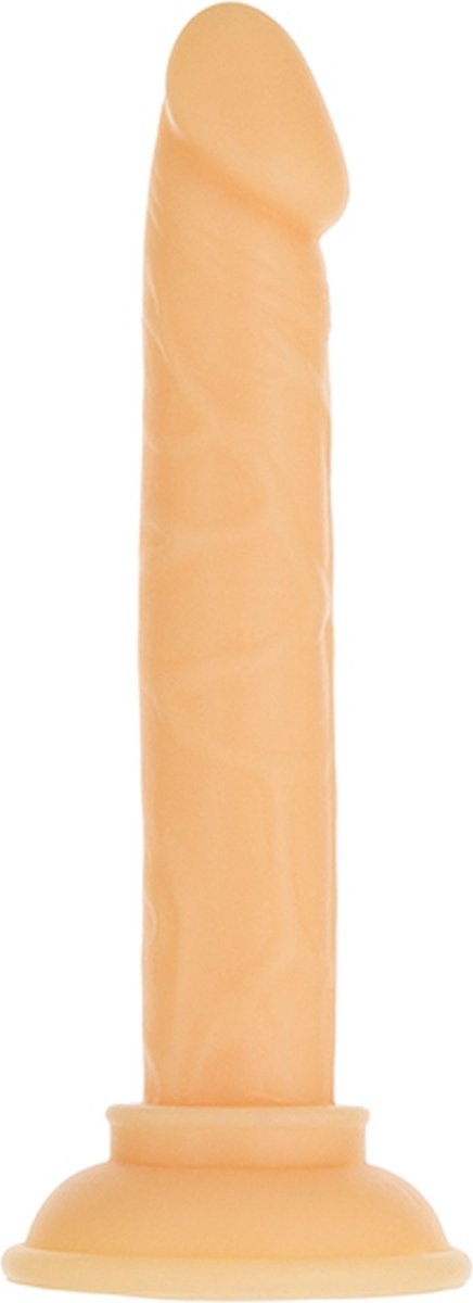 Addiction - Tino Siliconen Dildo - 13 cm - Beige