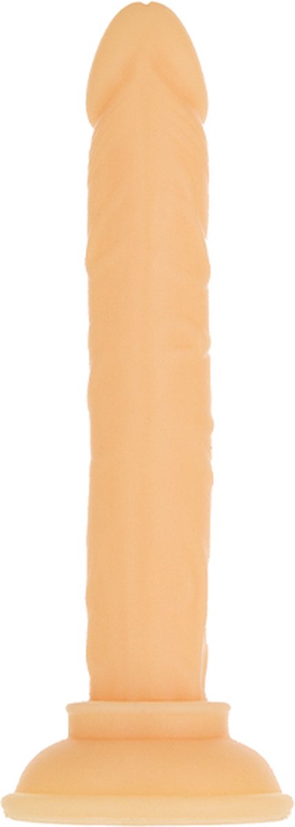 Addiction - Tino Siliconen Dildo - 13 cm - Beige