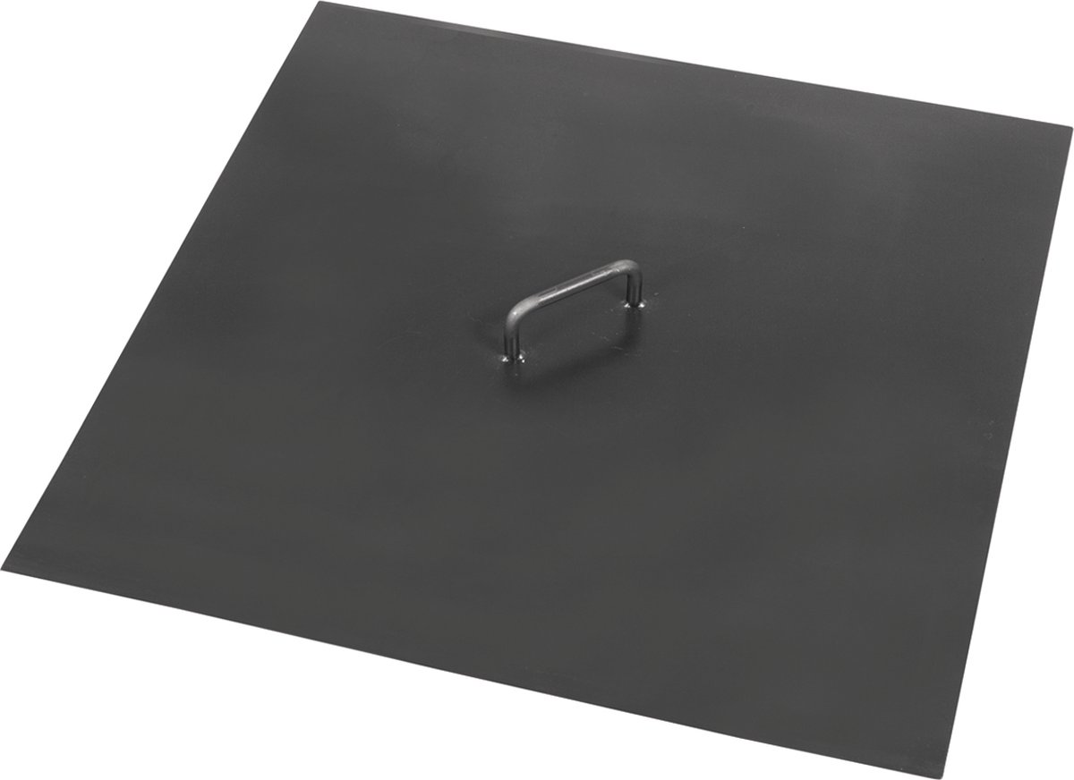 Deksel Voor Vuurschaal Square Cook King - Zwart