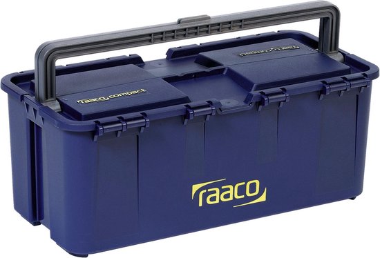 Raaco Compact 15 136563 Gereedschapskoffer (zonder inhoud) Universeel (b x h x d) 426 x 170 x 215 mm - Blauw