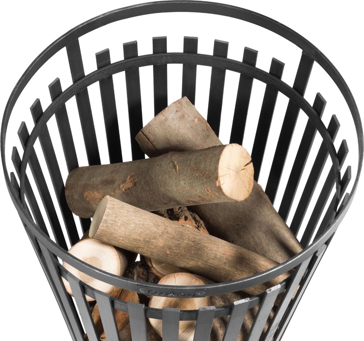 Vuurkorf Flame Cook King - Zwart