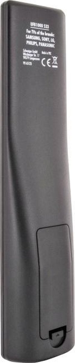 Schwaiger UFB100U Samsung, LG, Sony, Philips, Panasonic Afstandsbediening - Zwart