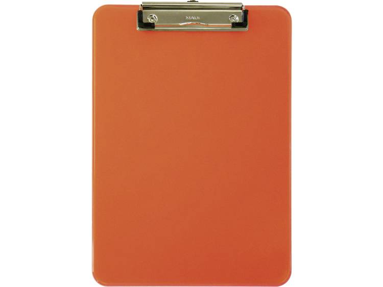 Maul Klembord 2340641 (transparant) (b x h x d) 226 x 318 x 15 mm - Oranje