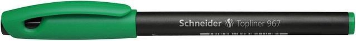 Schneider Electric Fineliner Topliner 967 0.4 mm 9674 1 stuk(s) - Zwart