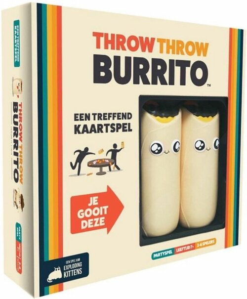 Asmodee Throw Throw Burrito Speelgoed VH Jaar &apos;21