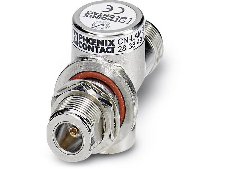 Phoenix Contact 2838490 CN-LAMBDA/4-5.9-BB Overspanningsbeveiliging (tussenstekker) Overspanningsbeveiliging voor: N (coax) 50 kA 1 stuk(s)