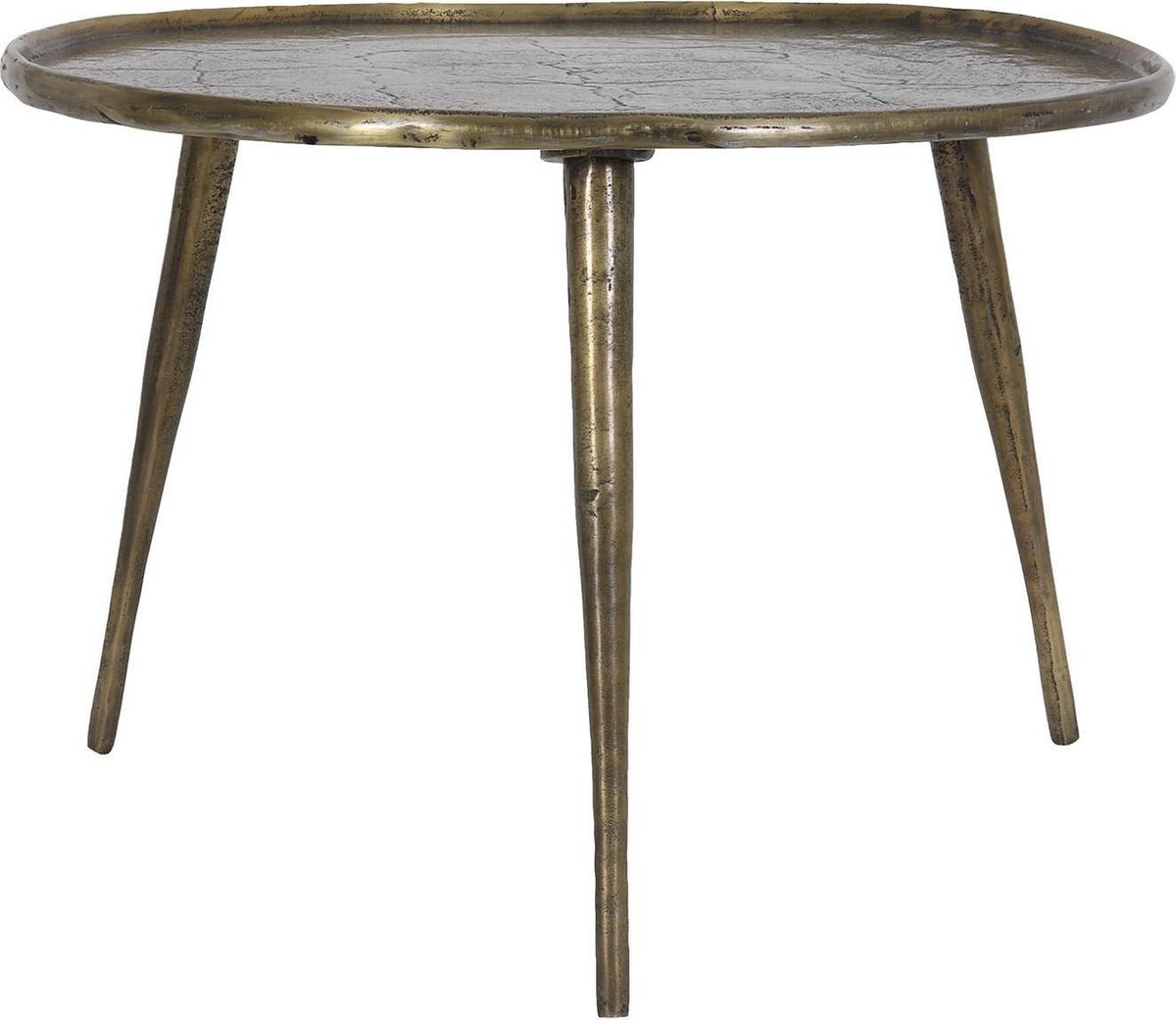 Light & Living Bijzettafel Babina - Antiek Brons - Ø59cm