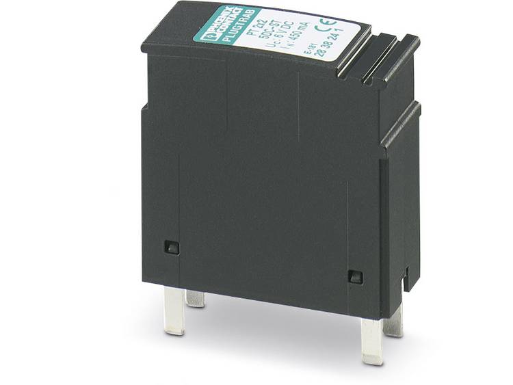 Phoenix Contact 2838254 PT 2X2-12DC-ST Insteekbare overspanningsafleider Set van 10 stuks Overspanningsbeveiliging voor:elkast 10 kA 10 stuk(s) - Groen