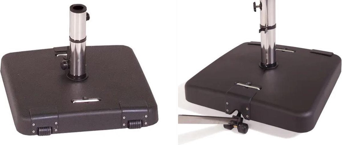 Madison Voet 50 kg Luxe Black - Zwart