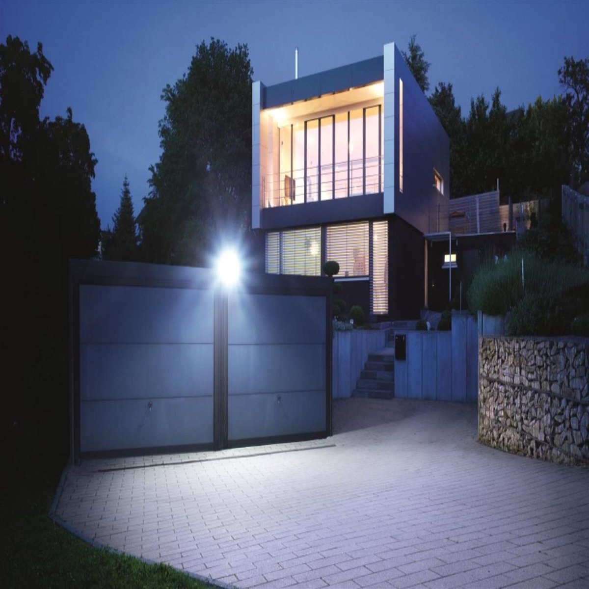 Steinel Spotlight sensor XLED Home 2 XL grafiet 030056 - Zwart