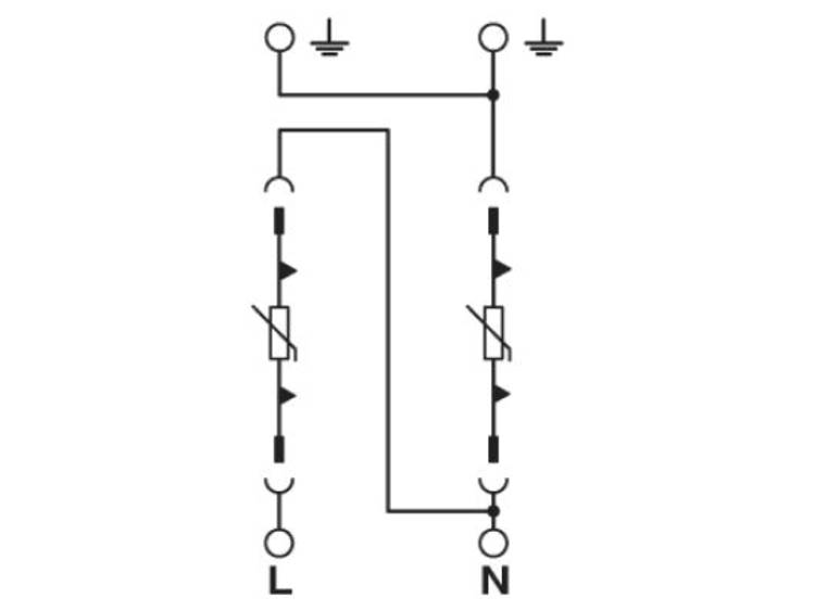 Phoenix Contact 2801533 VAL-MS-T1/T2 48/12.5/1+1V-FM Overspanningsafleider 1 stuk(s)