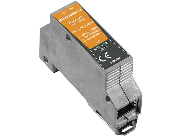 Weidmüller 1348590000 VDATA CAT6 Overspanningsafleider 5 kA 1 stuk(s)