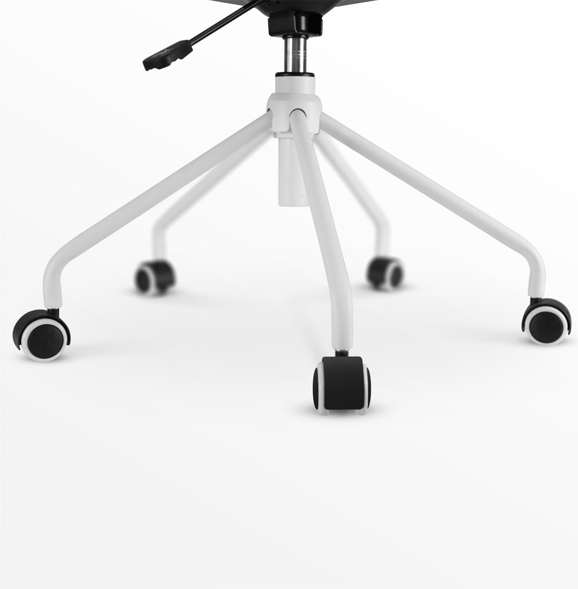 Nolon Nout bureaustoel zacht - wit onderstel - Groen