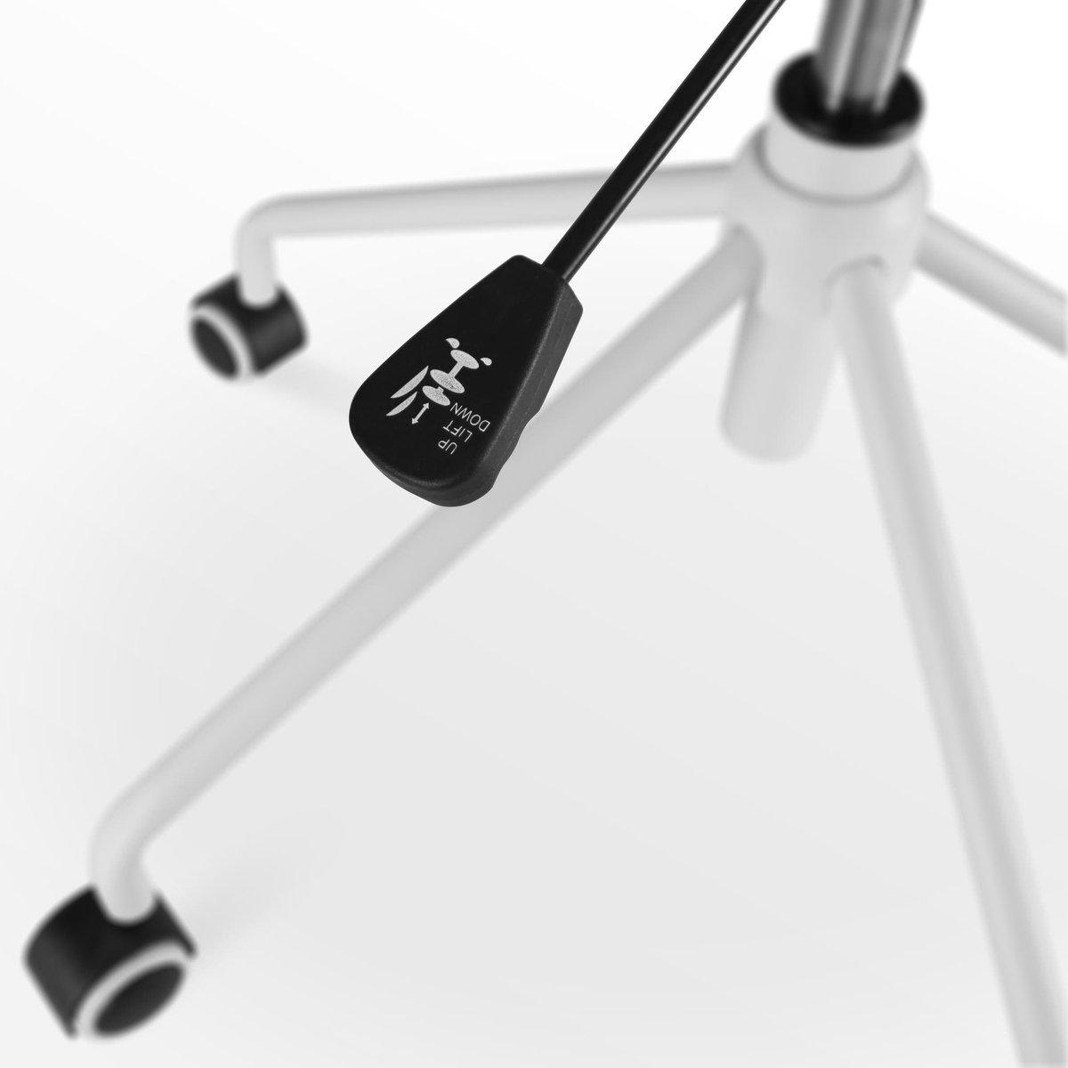 Nolon Nout bureaustoel zacht - wit onderstel - Groen