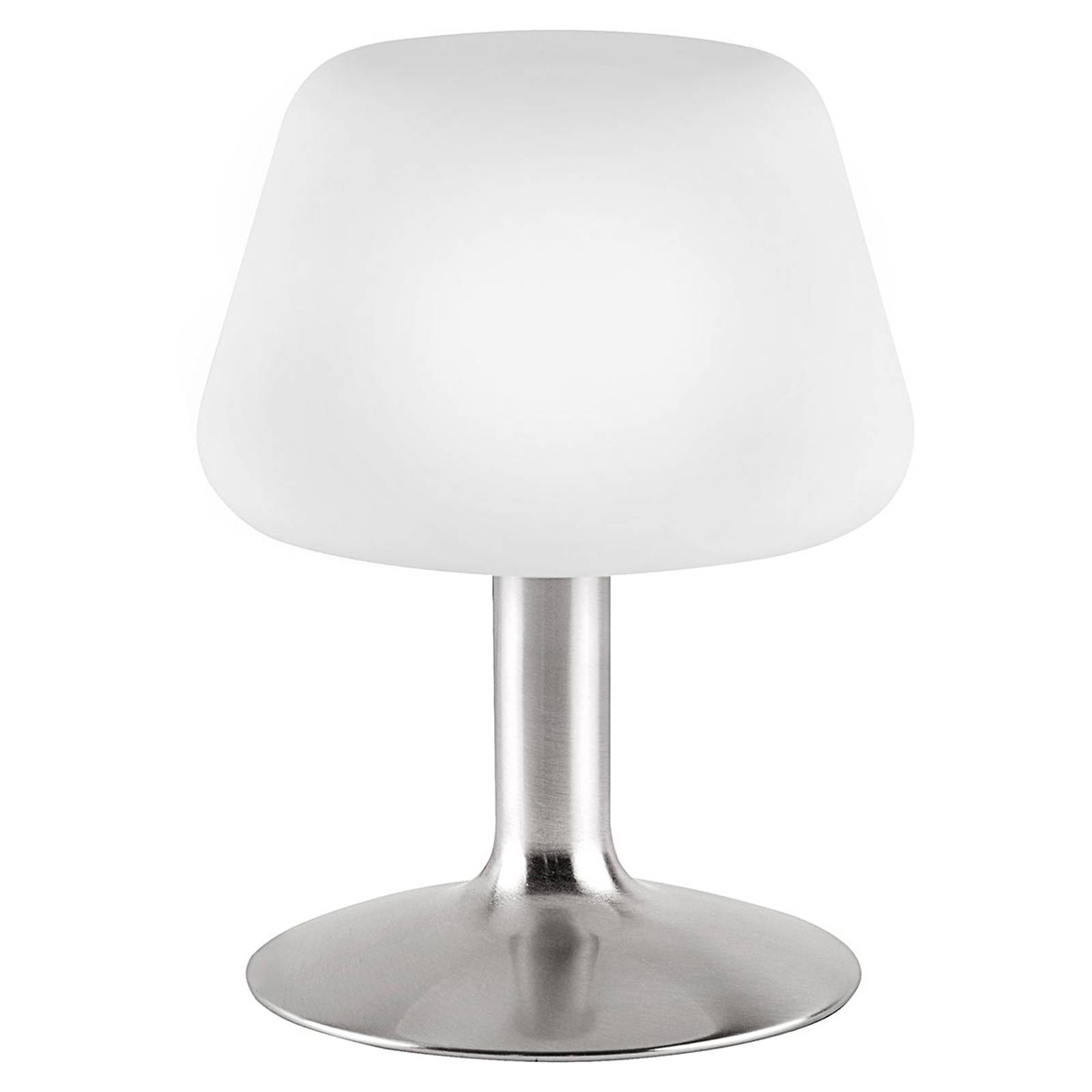 Paul Neuhaus Tafellamp TILL RVS incl. Stappendimmer - Silver