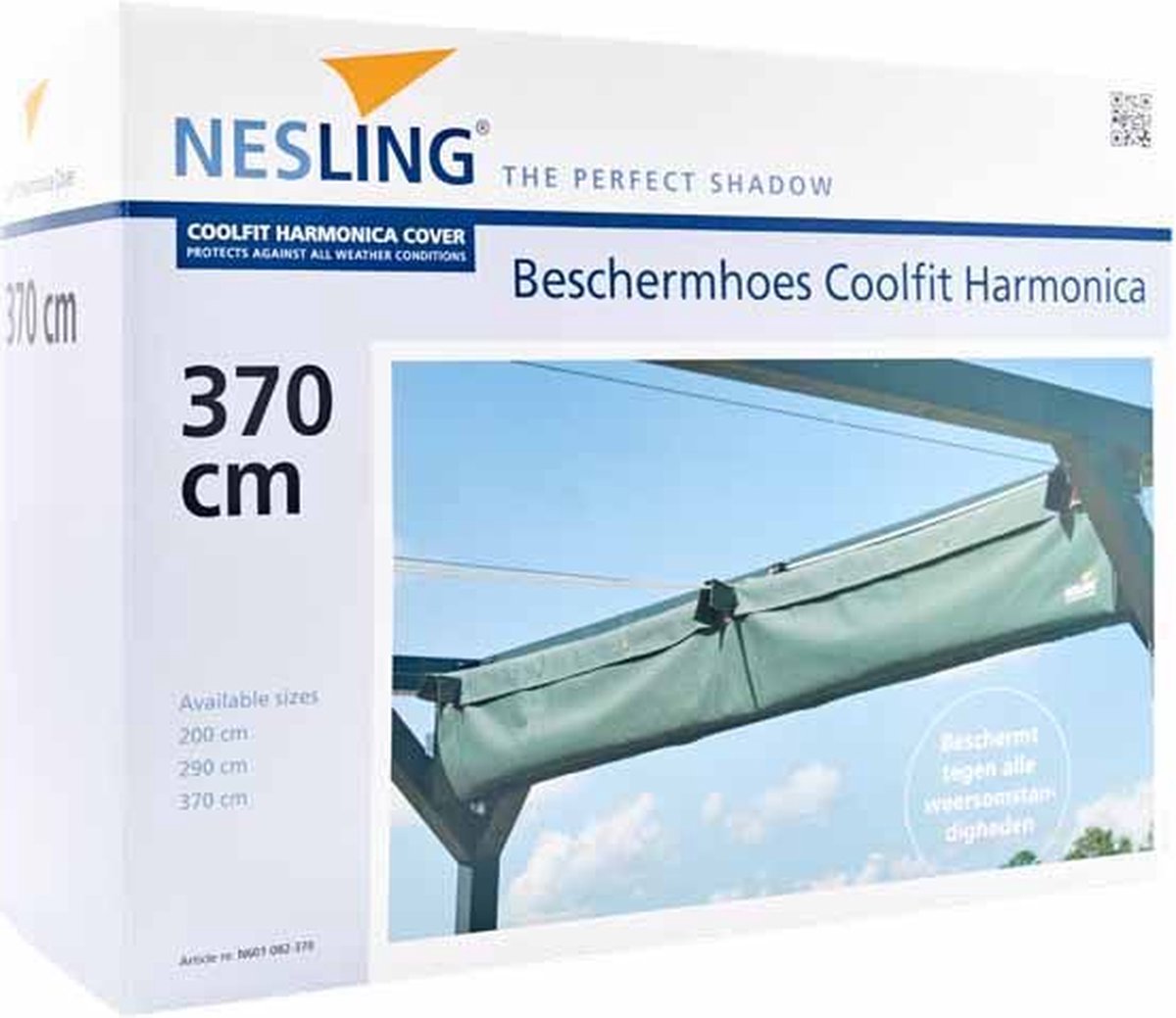 Nesling Harmonica Beschermhoes 370 - Grijs