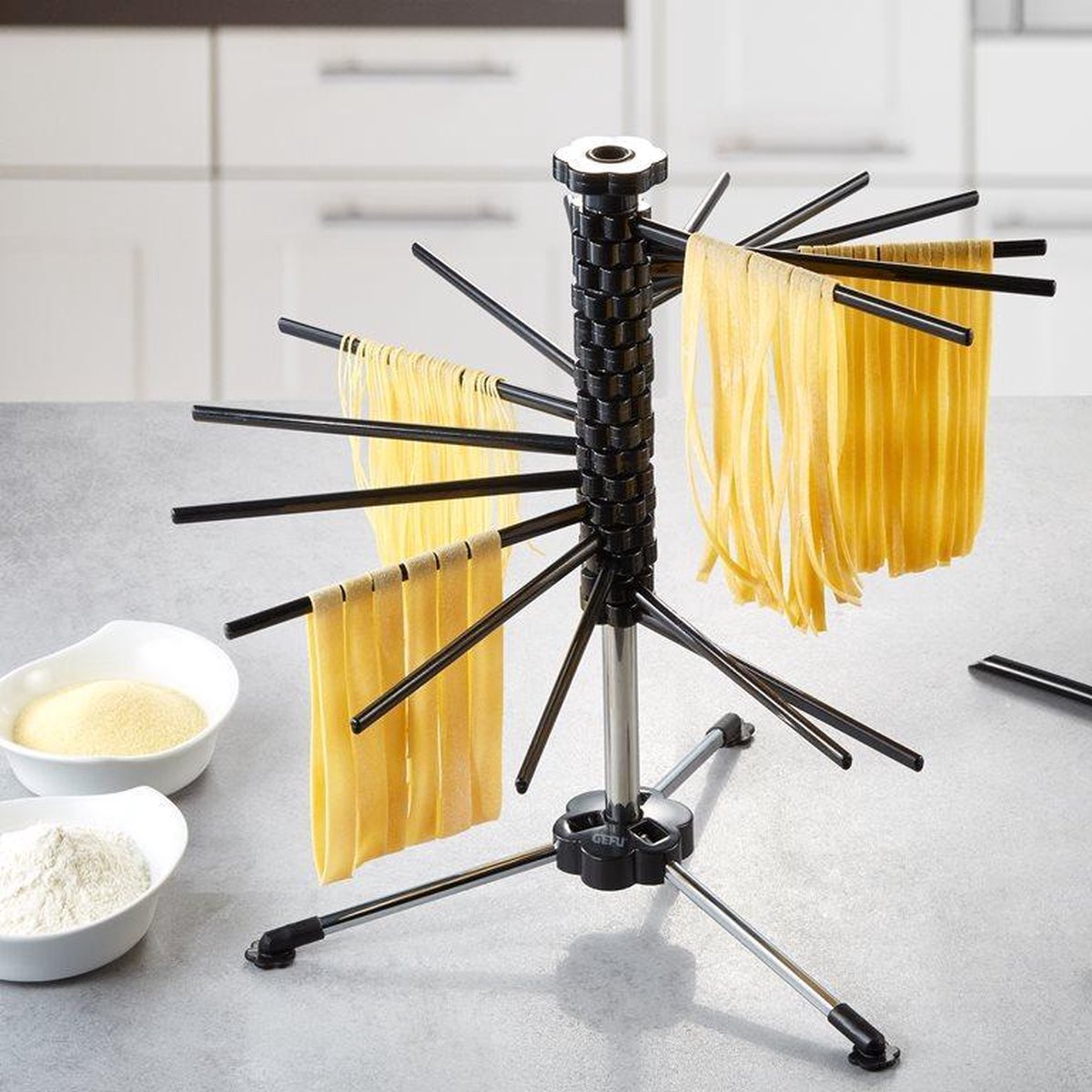 Gefu Pastadroger Diverso - 44 cm - - Zwart