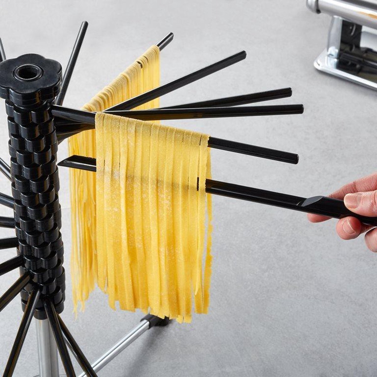 Gefu Pastadroger Diverso - 44 cm - - Zwart