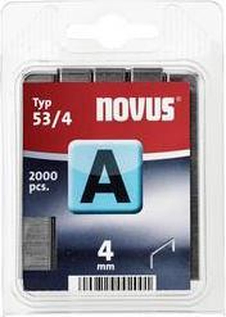 Novus 53/4 042-0354 Nietjes 2000 stuk(s) 2.000 stuks/pak
