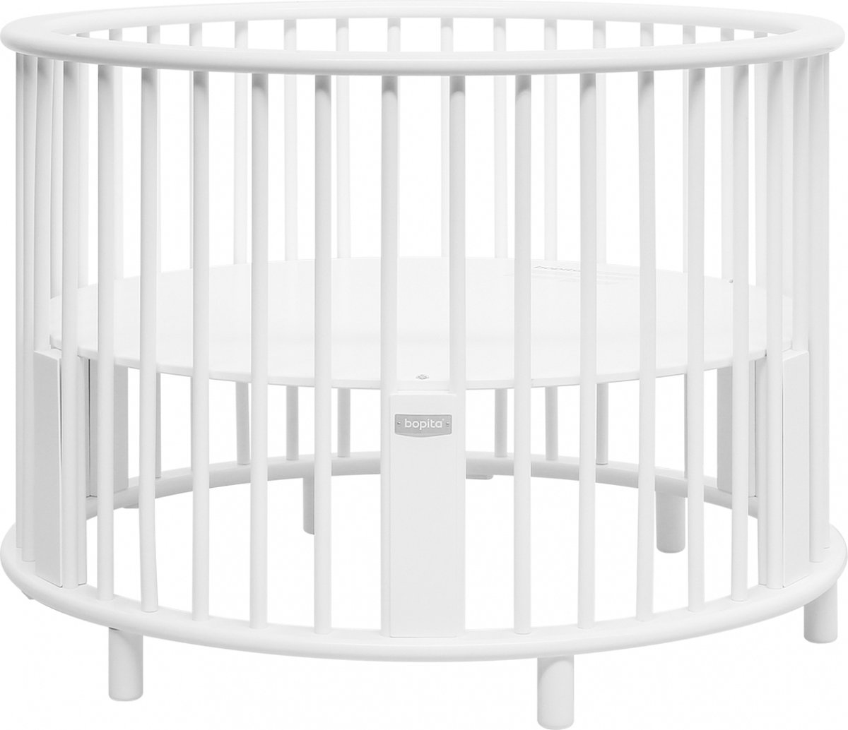 Bopita Rondo box incl. wielen - Wit
