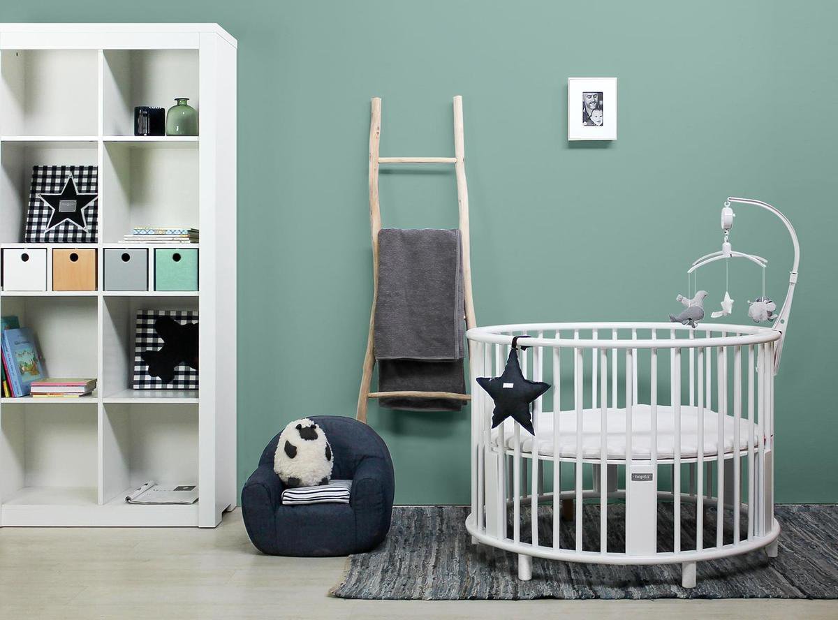 Bopita Rondo box incl. wielen - Wit