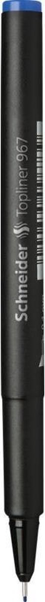 Schneider Electric Fineliner Topliner 967 0.4 mm 9673 1 stuk(s) - Zwart