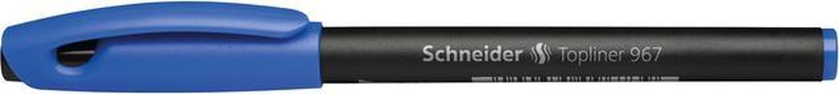 Schneider Electric Fineliner Topliner 967 0.4 mm 9673 1 stuk(s) - Zwart