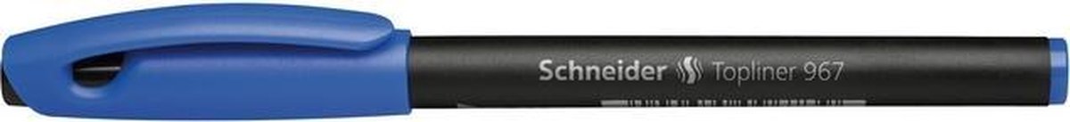 Schneider Electric Fineliner Topliner 967 0.4 mm 9673 1 stuk(s) - Zwart