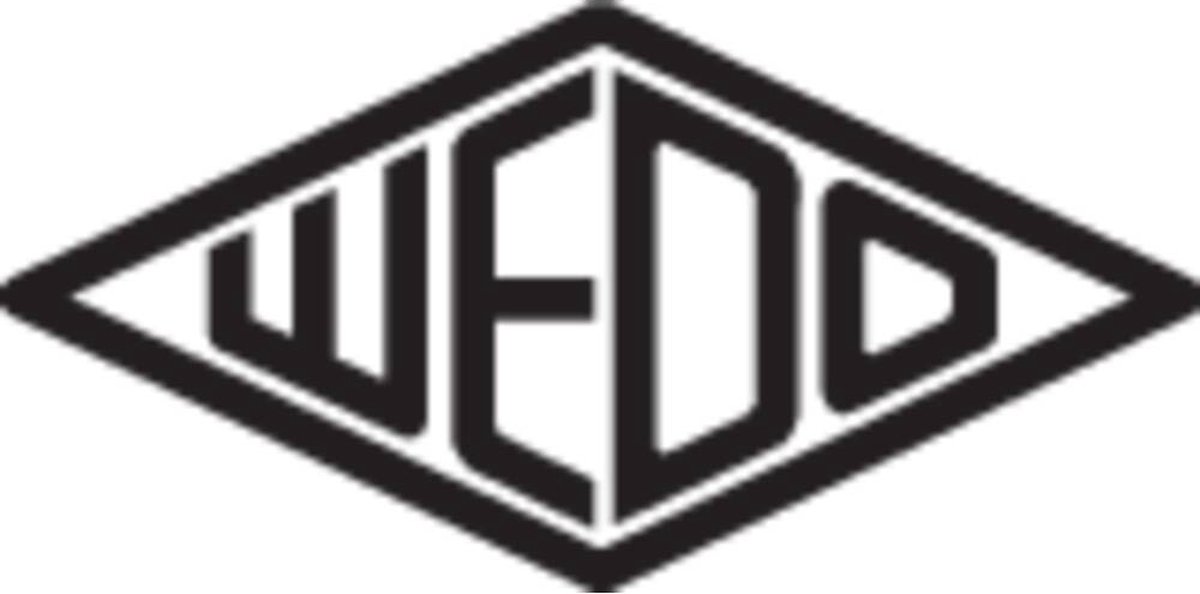 Wedo 97765N Universele schaar Rechtshandig 160 mm - Zwart