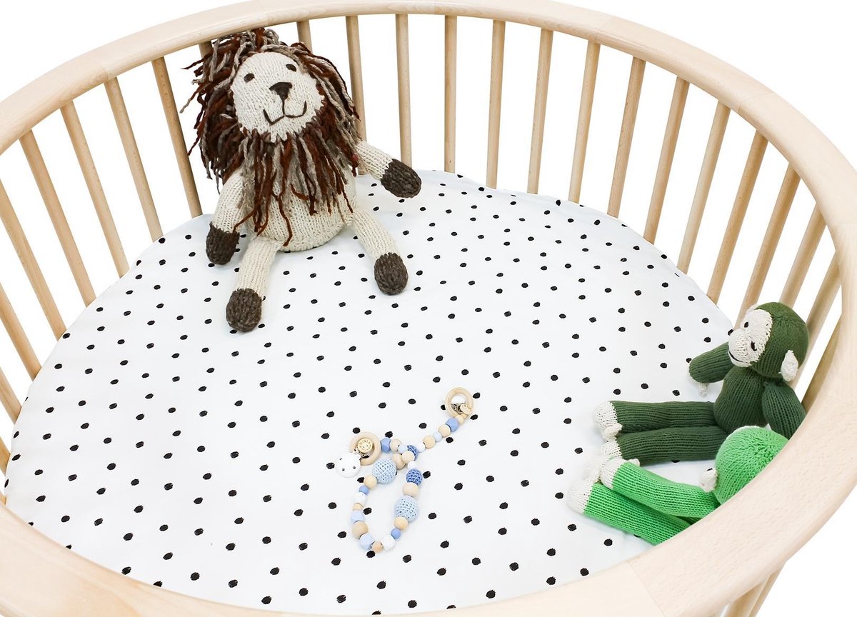 Bopita Rondo box incl. wielen - Naturel - Bruin