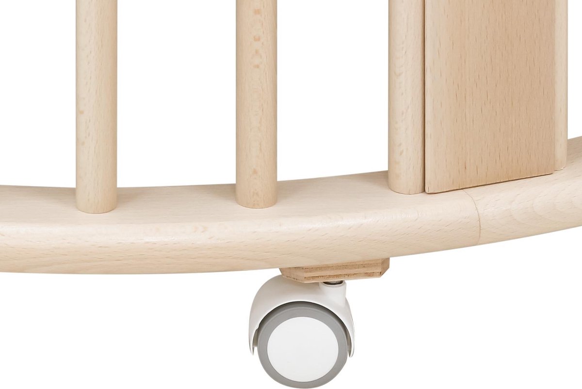 Bopita Rondo box incl. wielen - Naturel - Bruin