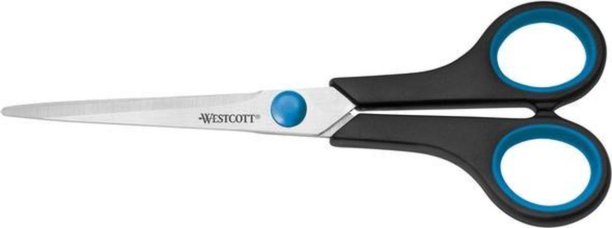 Westcott E-30271 00 Universele schaar Rechtshandig 175 mm Zwart, - Wit