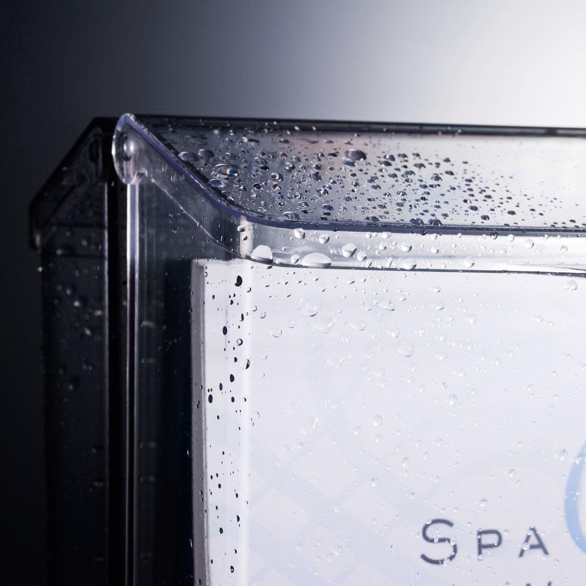 Sigel LH325 Folderhouder Acrylglas helder DIN A4 staand Aantal vakken 1 1 stuk(s) (b x h x d) 247 x 339 x 88 mm