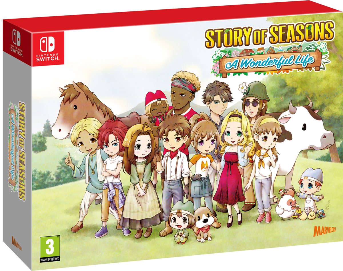 Marvelous Story of Seasons A Wonderful Life - Limited Edition