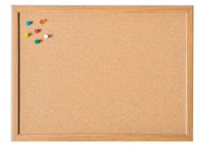 Magnetoplan Â® Korkpinnwand 80 x 60 cm (B x H) MDF