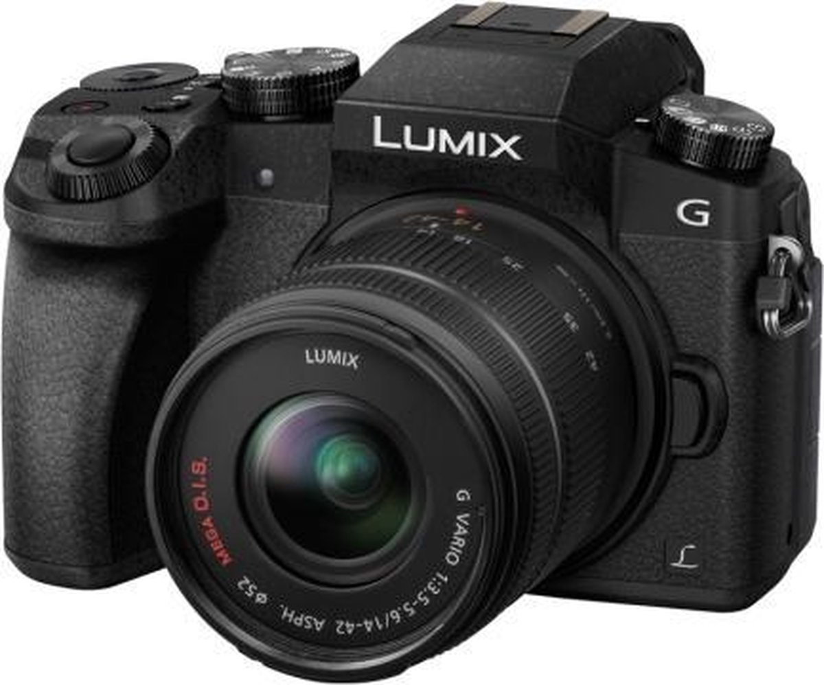 Panasonic Systeemcamera DMC-G70KAEGK 16 Mpix - Zwart