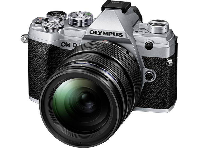 Olympus OM-D E-M5 III Body Zilver + 12-40mm f/2.8 - Zwart