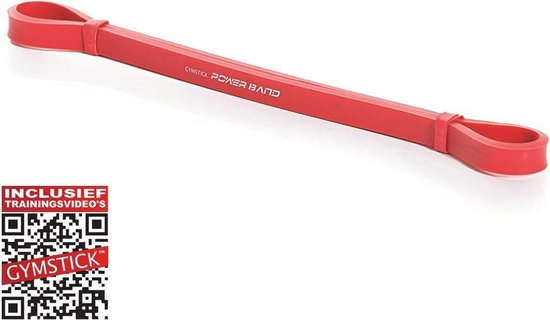 Gymstick Mini Power Band Licht - Rood