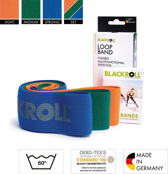 blackroll Loop Band Set - Oranje