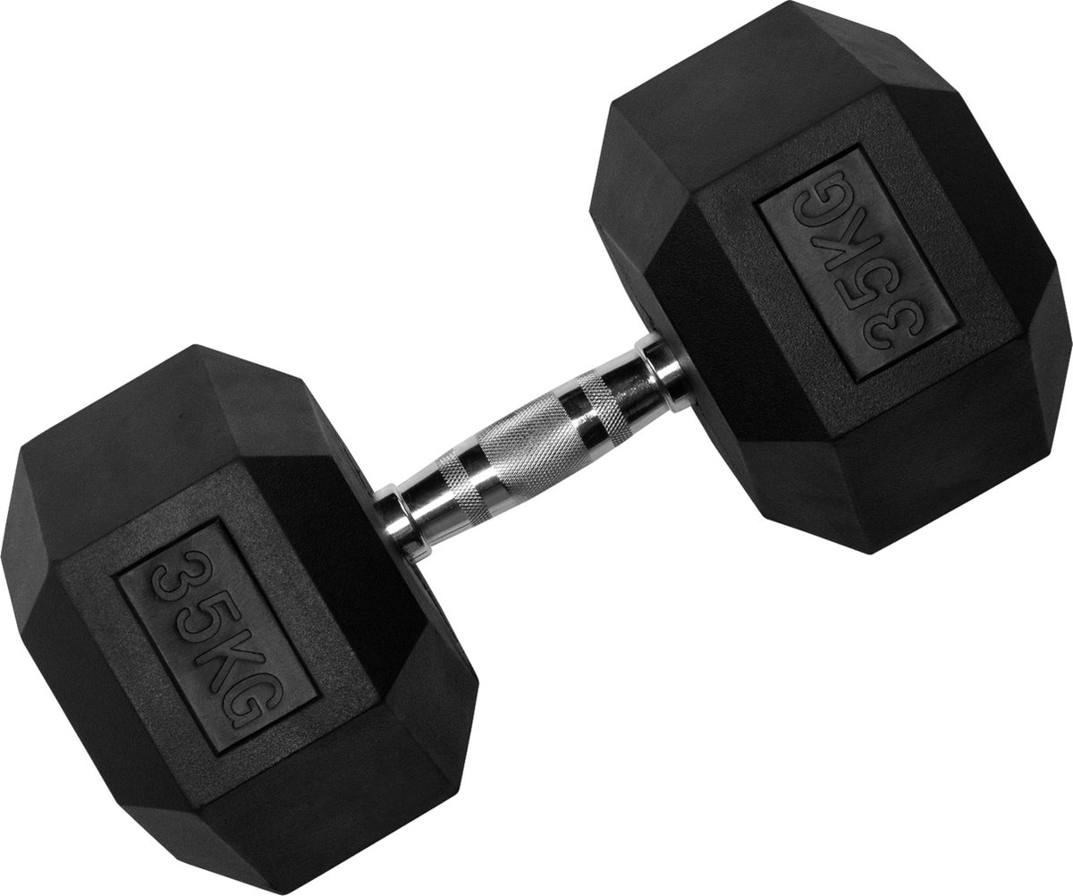 VirtuFit Hexa Dumbbell Pro - 35 kg - Per Stuk