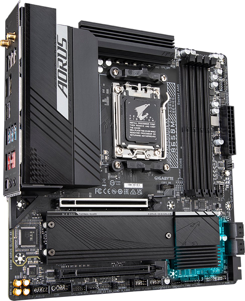 Gigabyte B650M Aorus Elite AX moederbord