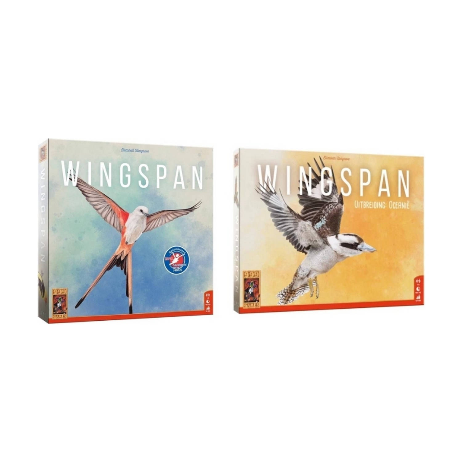 Spellenbundel - 2 Stuks - Wingspan & Uitbreiding Oceanië