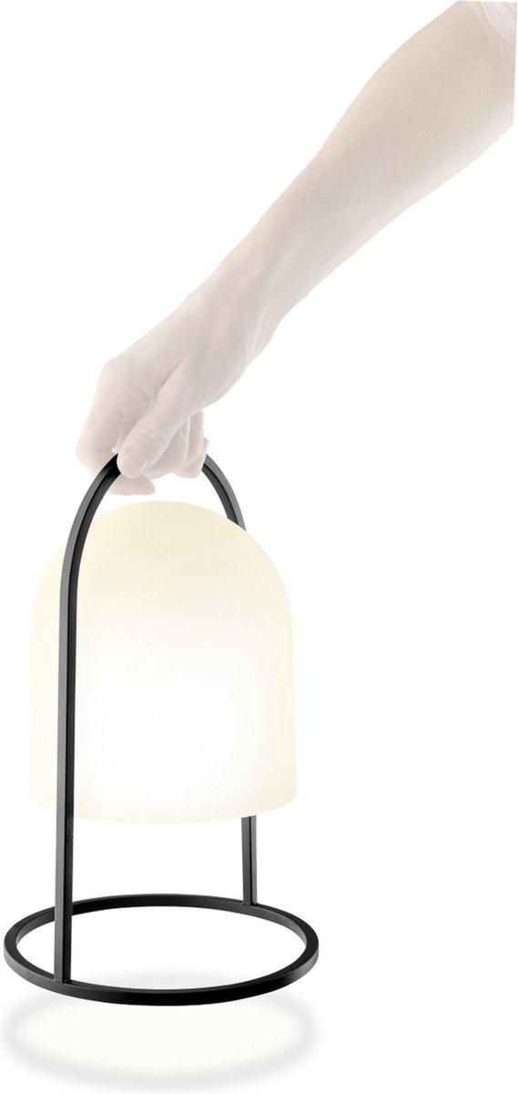 Eva Solo Tafellamp, Lantaarn, Hoogte 30 Cm - Solar - Zwart