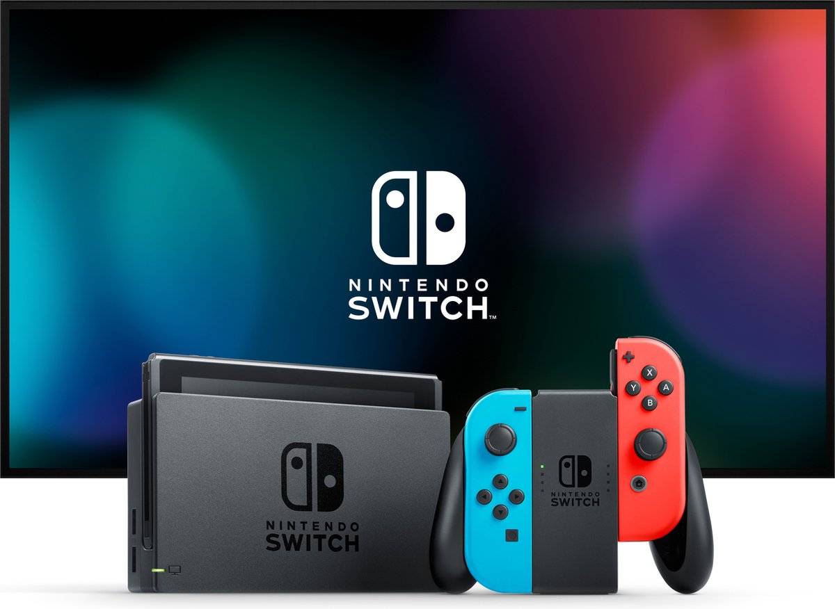 Nintendo Switch (Rood/Blauw)