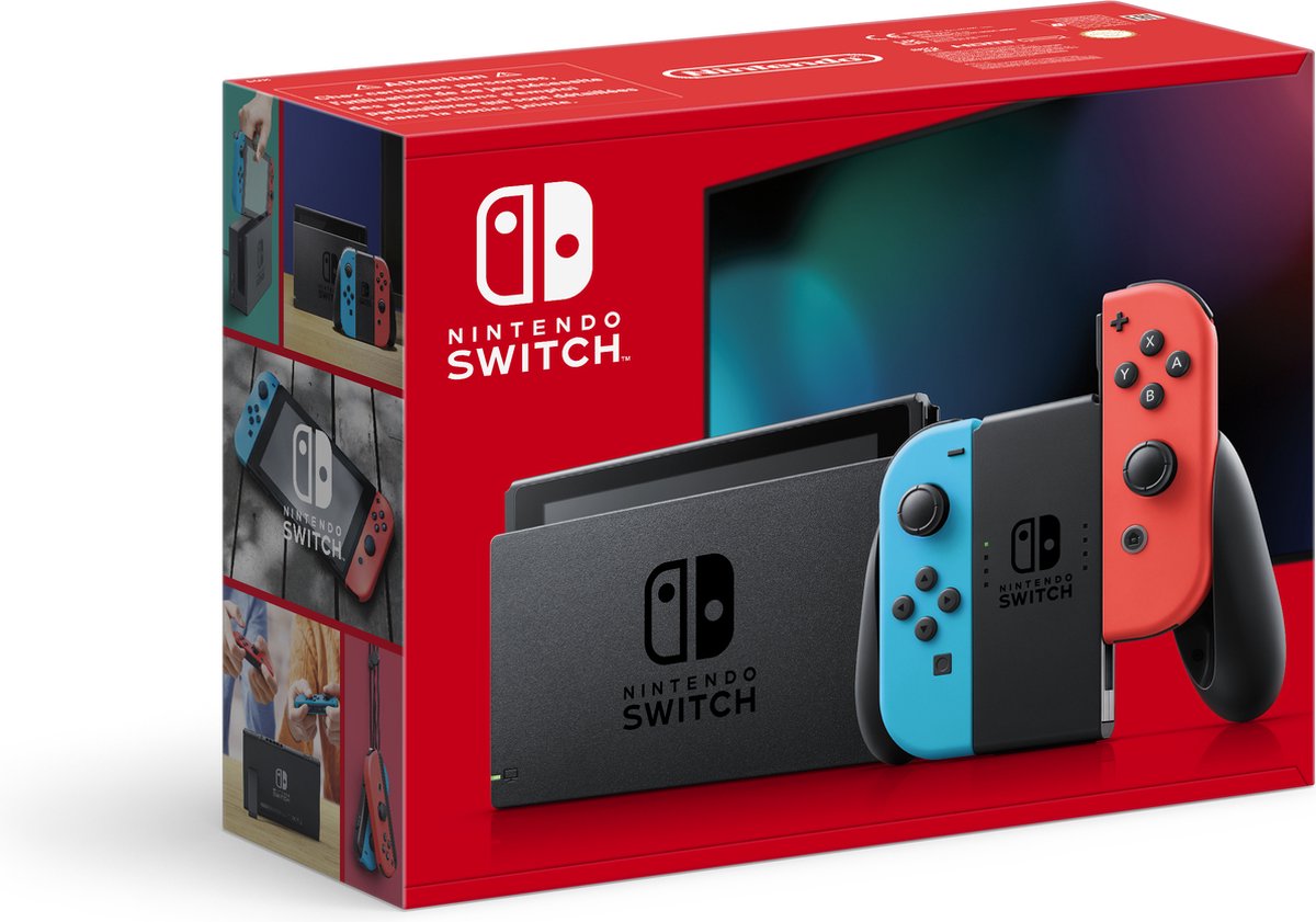 Nintendo Switch (Rood/Blauw)