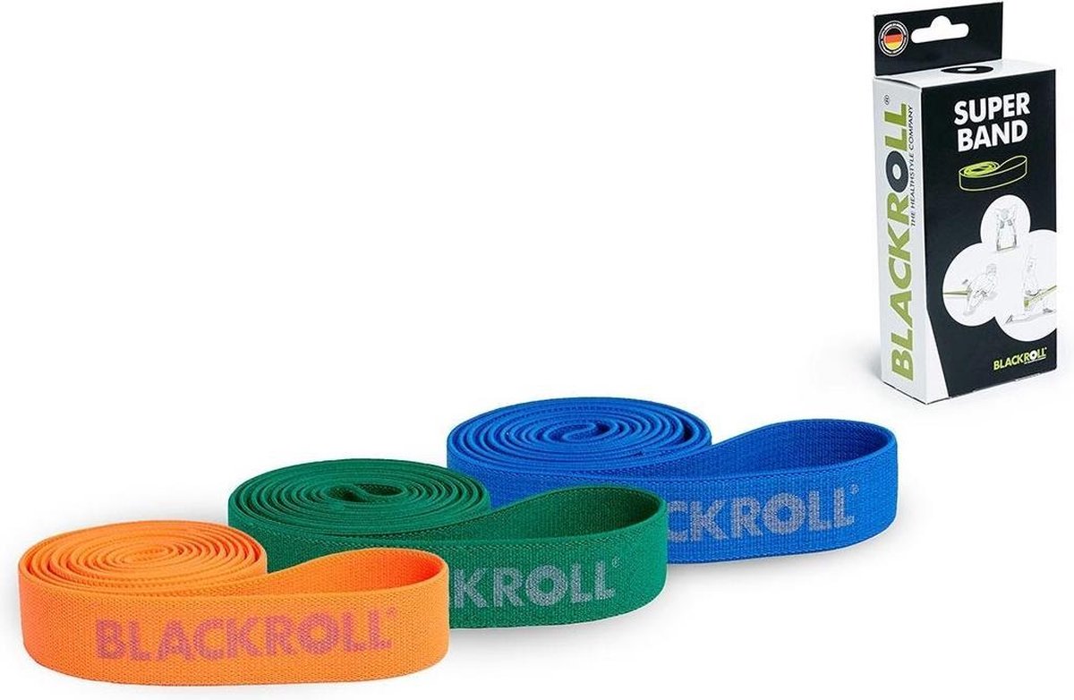 blackroll Super Band Weerstandsband - Sterk - Blauw