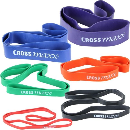 Lifemaxx Crossmaxx Resistance Band - Licht - Blauw