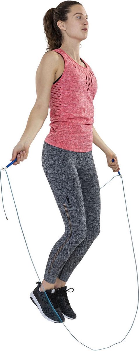 Tunturi Verstelbaar Springtouw - - Blauw