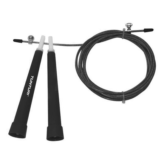 Tunturi Verstelbaar Springtouw - - Blauw