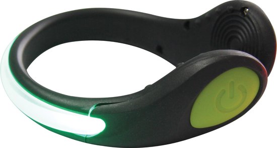 Tunturi LED shoe clip - - Groen